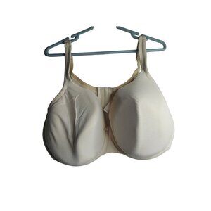 Cacique 46G Bra Cotton underwire lightly lined full coverage beige